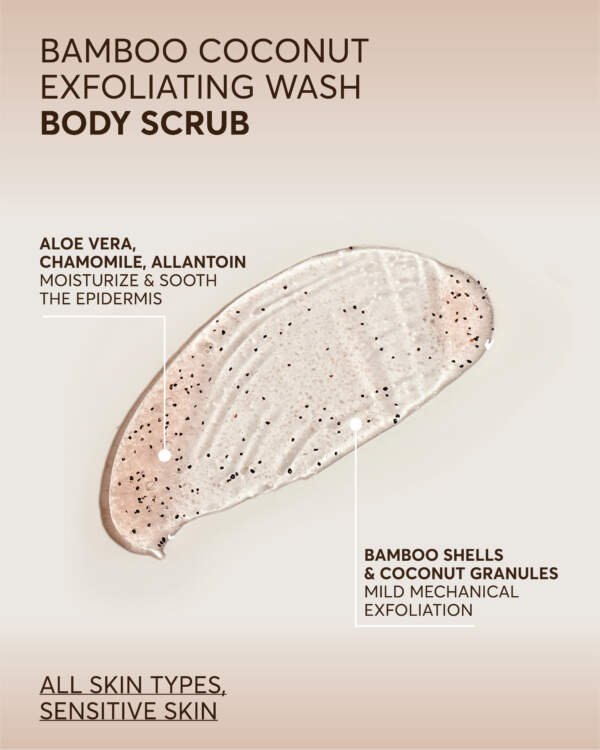 Bamboo Coconut Exfoliating Wash