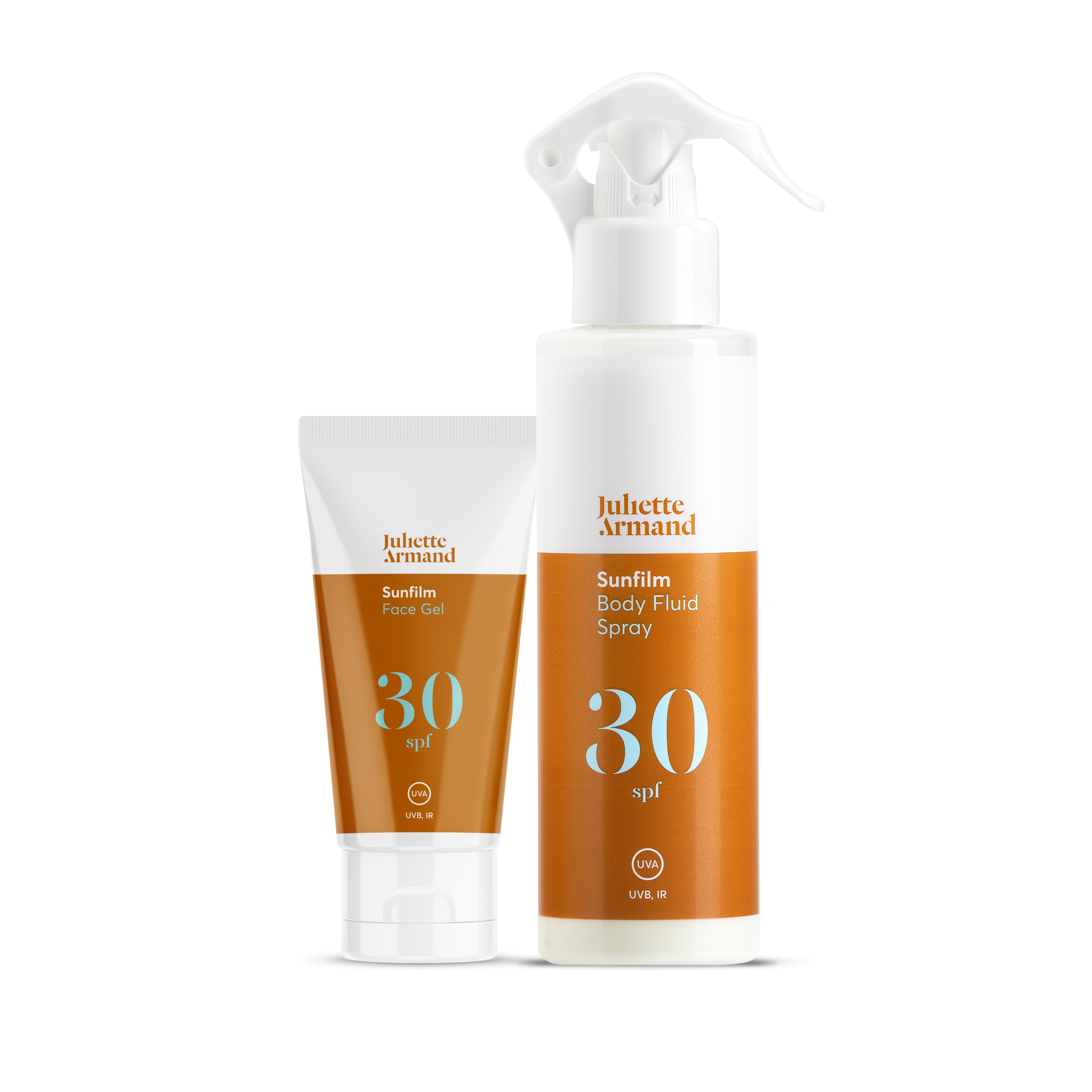 Face Gel SPF 30 & Body Fluid Spray SPF 30