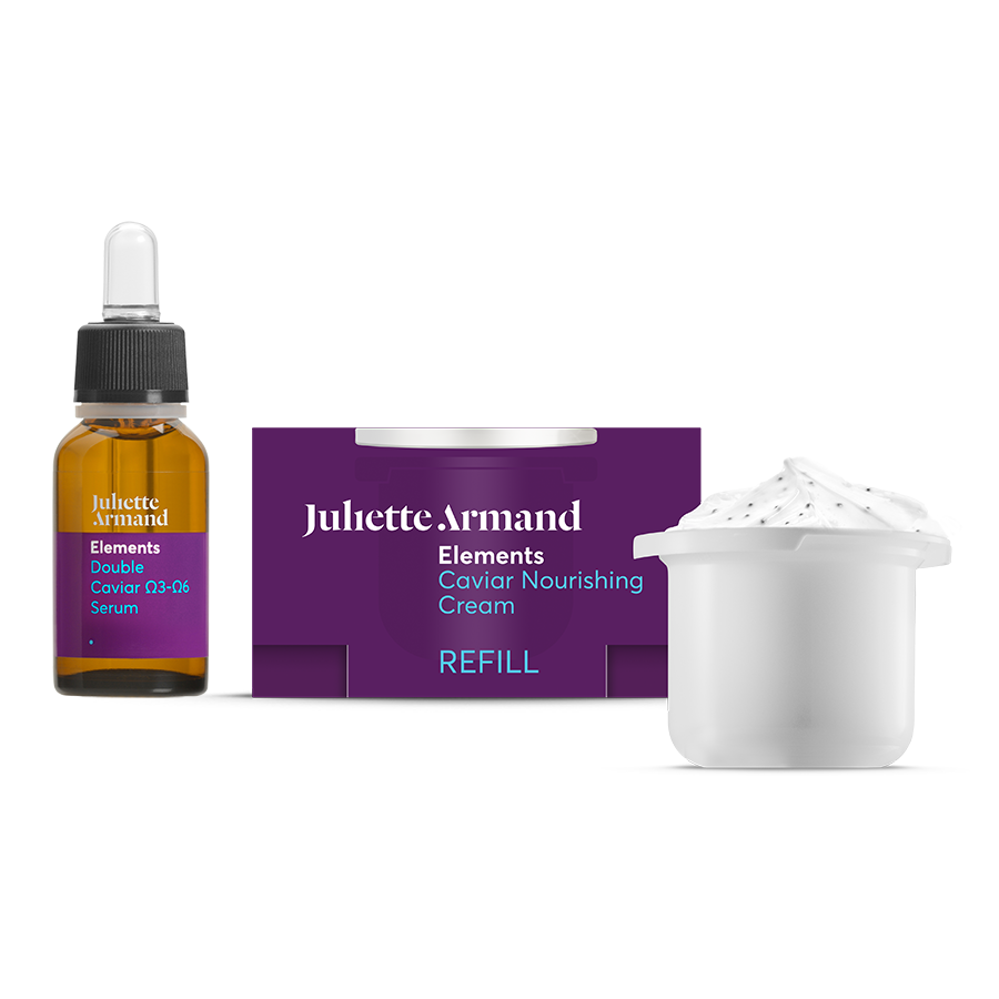Double Caviar Ω3-Ω6 Serum & Caviar Nourishing Cream